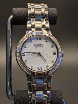 Citizen Eco-Drive E031-S083168 Women's Watch with Stone