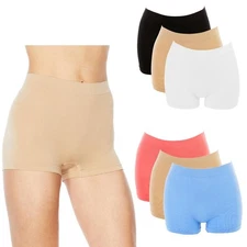 Rhonda Shear 3-pack Seamless Boyshort 649326-J