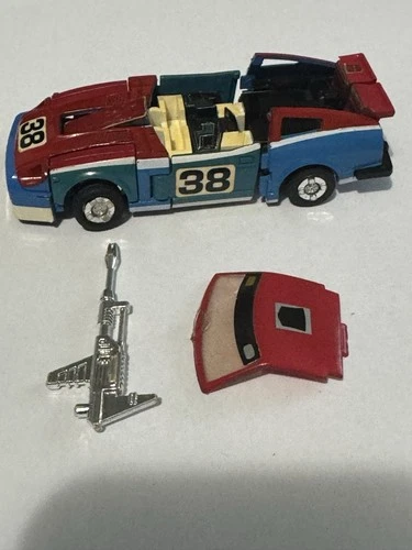 1984 Hasbro G1 Transformers Smokescreen Vintage Action Figure - Broken