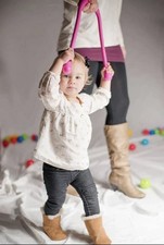 Tot2Walk Baby Toddler Walking Aid Pink ExtraLight 6M Back Saver