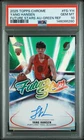 2025 Topps Chrome Future Stars Autograph Yang Hansen Green Ref /99 #FS-YH PSA 10