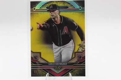 2024 Topps Triple Threads - Christian Walker #188 Citrine /75