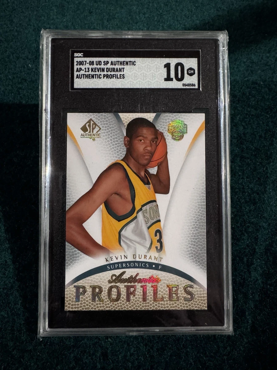 Kevin Durant Basketball Grade 10 Rookie Sports Trading Cards
