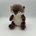 KawaUso Otter Plush Doll Stuffed Toy Premium Sleepy Animals Kururi Livheart — photo 1