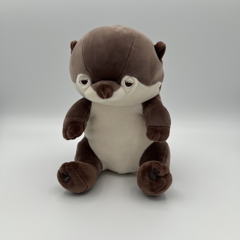 KawaUso Otter Plush Doll Stuffed Toy Premium Sleepy Animals Kururi Livheart