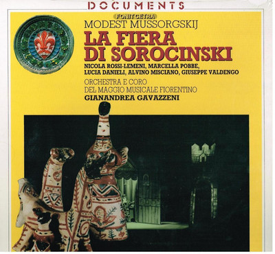 Mussorgsky: La Fiera Di Sorocinski / Pobbe, Rossi-Lemeni, Florenz 10.12.1955 LP