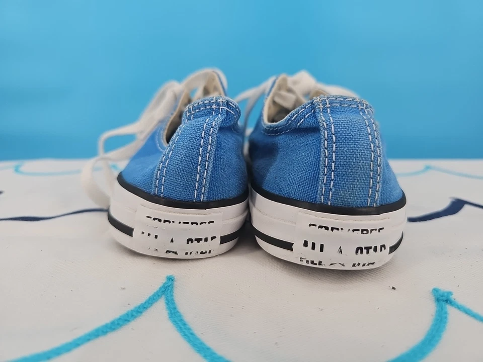 Zapatillas bajas Converse Chuck Taylor All Star azules juveniles talla 2 Foto 3 de 4