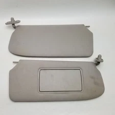 07-12 NISSAN SENTRA 2007-2012 Sunvisor Driver Passenger SET PAIR Sun visor OEM
