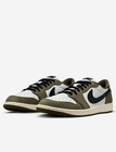 Nike Air Jordan 1 Low baskets homme EU 43 vert blanc noir à lacets
