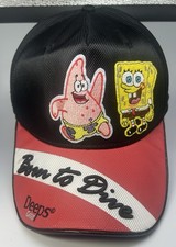 SPONGEBOB SQUARE PAN PATRICK STAR BASEBALL HAT BORN TO DRIVE DEEPS GEAR CARTOONS