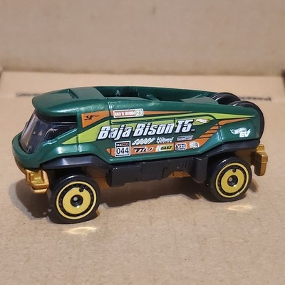 2022 Hot Wheels Baja Bison T5 HW Green Speed #7/10 Green Diecast 1:64 Scale