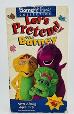 Let's Pretend with Barney - Barney & Friends Collection Sing Along VHS 1993 Film