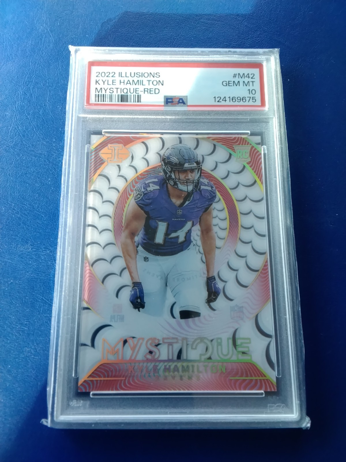 Kyle Hamilton Panini Illusions Mystique #M42 Red