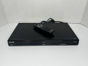 Philips DVD Player DVP3982 HDMI Black With Remote Tested And Works Great