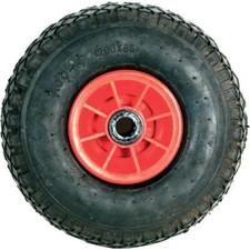 RUOTA Pneumatica CARRELLO Pacchi Ø mm 260 Camera d'Aria CUSCINETTO Ø Foro 20 mm