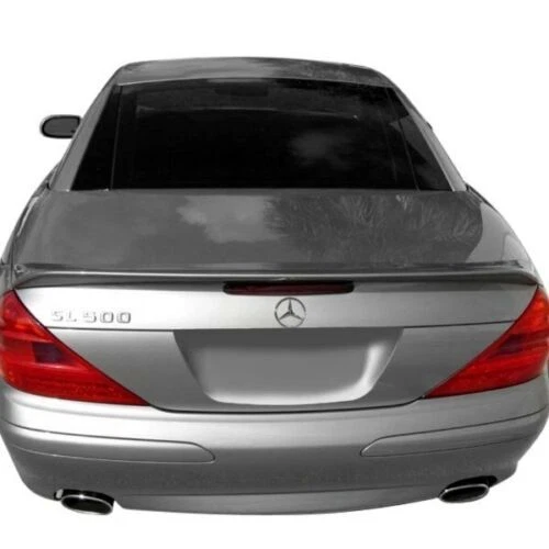 Alerón labial trasero SL65-Estilo negro para Mercedes-Benz SL63 AMG 2009-2012 Foto 2 de 4
