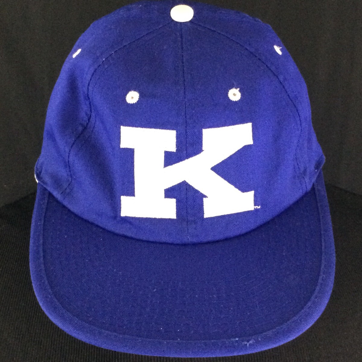VTG Kentucky Wildcats Reversible Hat 90s Basketball Blue White
