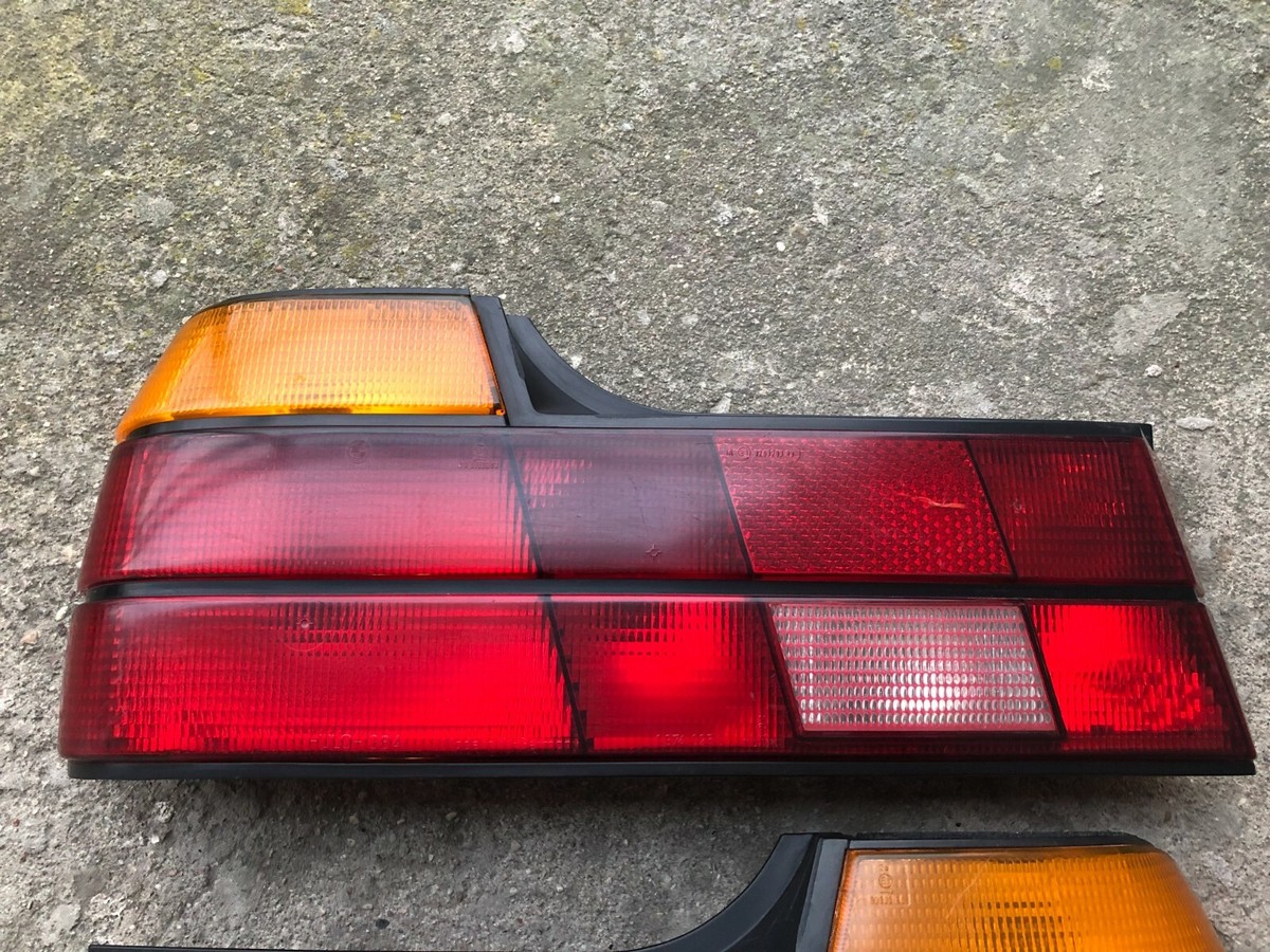 BMW E32 Rear Tail Lights Lamp 2x Full Set Sedan Left Right