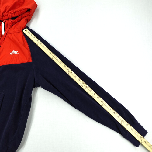Nike Full Zip Windrunner Hoodie Jacket Men's Size L Sportswear Polar Fleece - Picture 16 of 18