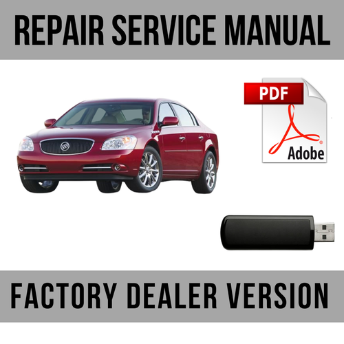 Buick Lucerne 20062011 Shop Repair Manual 3.8L 4.6L USB eBay