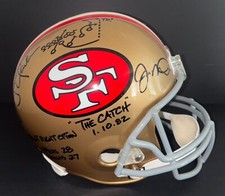 Dwight Clark Joe Montana 