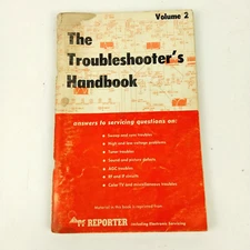 Vintage 1963 The Troubleshooter's Handbook Vol 2 Paperback by Howard W Sams