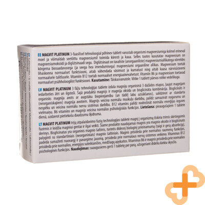 Kit 3 Magvit Com 60 Cápsulas- Magnésio Vitamina B6 | Parcelamento Sem Juros - Foto 8