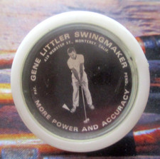vtg - GENE LITTLER SWINGMAKER - Golf Training Aid Device - Spike Shoe Attachment