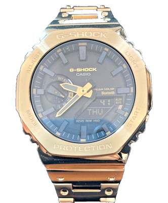 CASIO G-SHOCK GM-B2100GD-9AJF Watch GOLD Full Metal Analog Digital Men - NEW