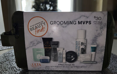 Ulta Beauty Finds GROOMING MVPS 11Pc. Sample Kit & Bag - Face Hair Body ...