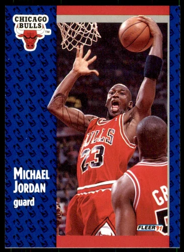 1991-92 Fleer #29 Michael Jordan 3 Chicago Bulls