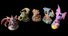 Skylander Figures x 5 Preloved in Very Good Condition Spyro,Dinorang etc.