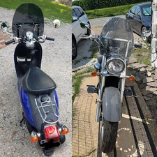 Motorcycle Windshield Windscreen for Harley Sportster Dyna Softail XL883 1200 48