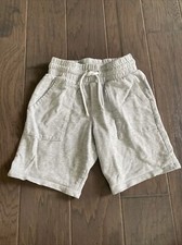 Wonder Nation Boys Drawstring Elastic Waist Heather Gray Shorts, Size M 8 