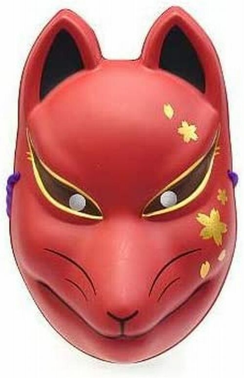 BABYMETAL Black ＆ Red Kitune fox Mask ×2Set Omen Traditional Face