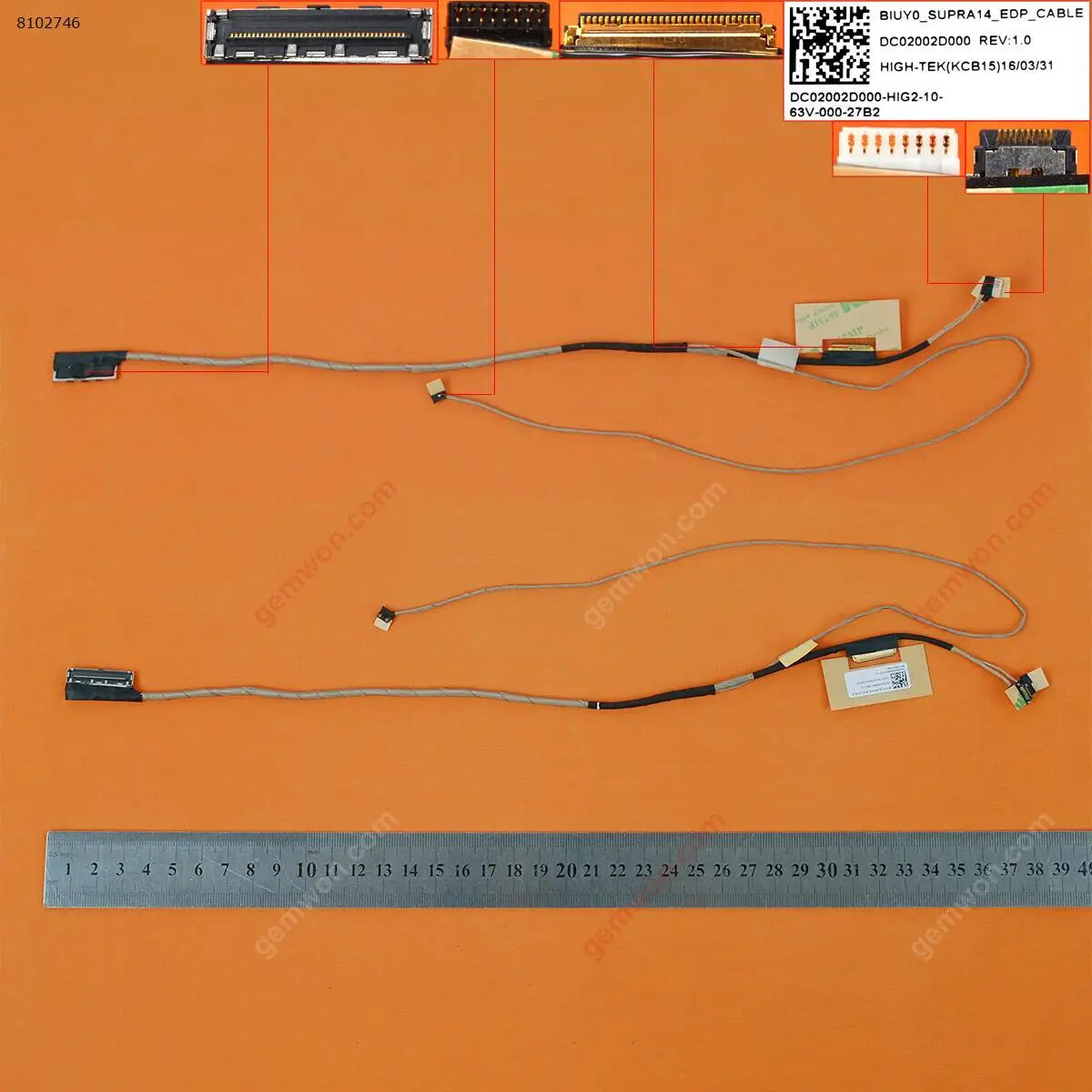 Lenovo Flex 4 1480 1435 1470 Yoga 510-14IKB LCD Screen Replacement Cable-image