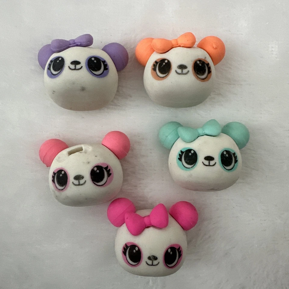 Gomas de borrar Kawaii, botón, bolsa de lápiz tigre, monedero niña, lote de pegatinas numéricas Foto 2 de 4