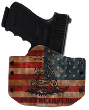 FN Handguns - OWB Holster - Optic Ready - Don't Tread On Me Snake Flag