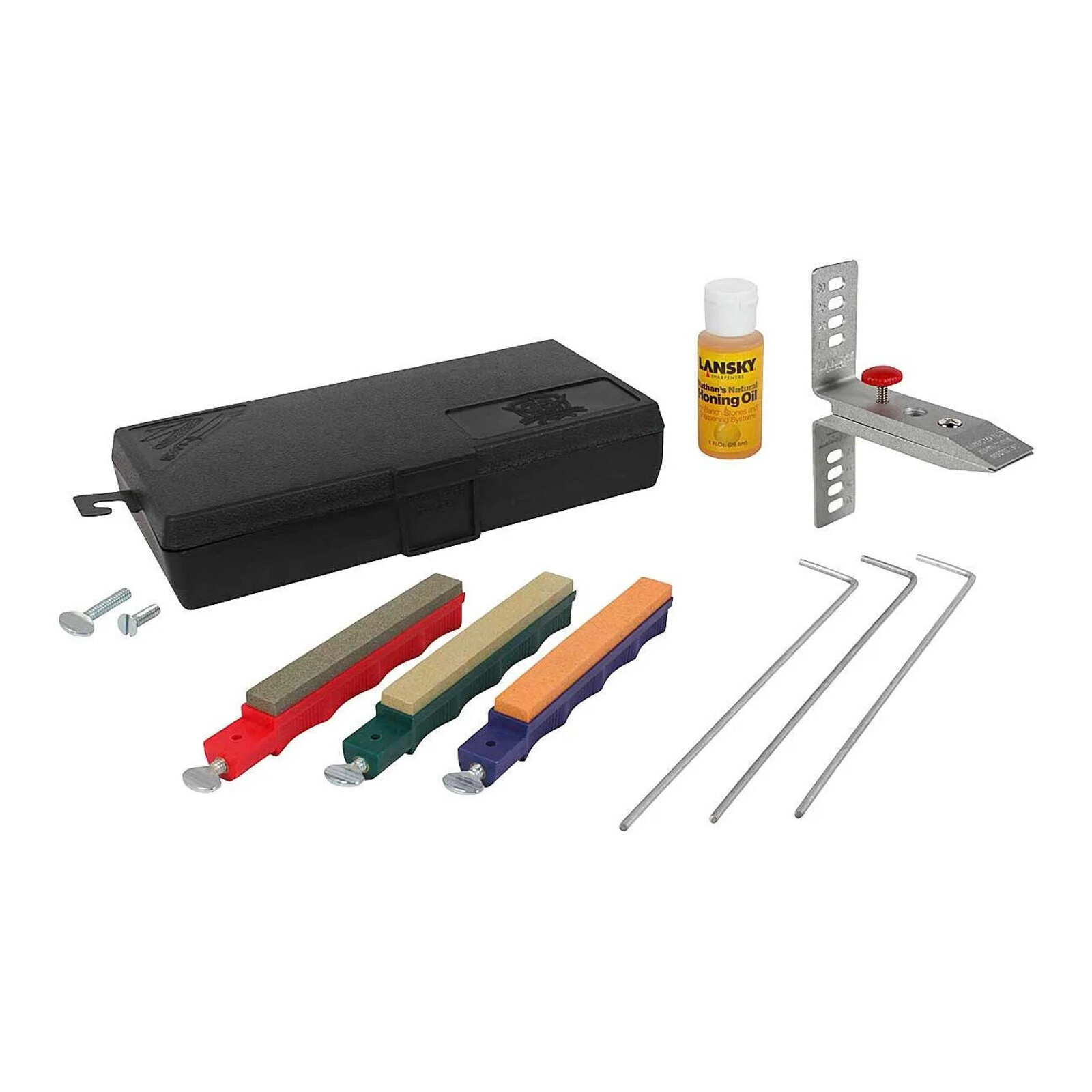 Thumbnail - Lansky 3er Messerschärfset Messerschleifer Schleifstein Abziehstein