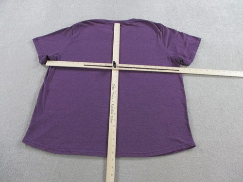 Ash & Erie Shirt Mens 2XL XXL Purple Heather Crewneck Cotton Blend Casual Lounge - Picture 7 of 10