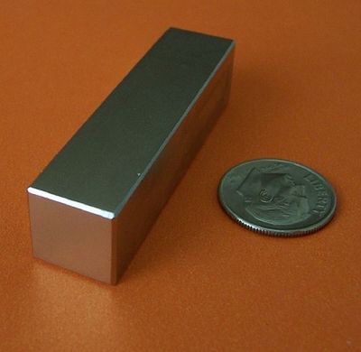 2 Strong Grade N42 2x1/2x1/2 Inch Rare Earth Neodymium Block Magnet