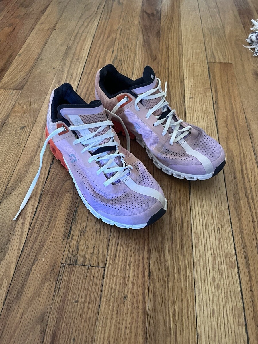 On Cloud Cloudflow Women’s Running Shoes Rose Fiji Size