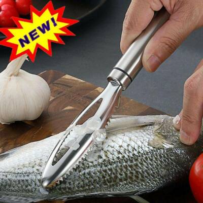 24cm Fish Scale Remover Scaler Scraper Cleaner Kitchen A+ Gadge.