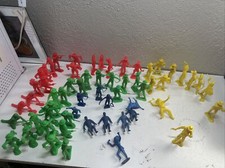 45 Vintage Cowboy And Indians Marx-like Lot