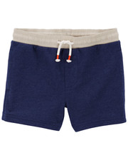 NWT Carter's Toddler Boys Pull-On REC Shorts Drawstring Navy - Size 3T