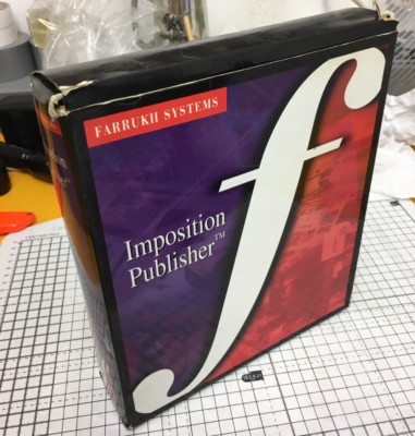 Farrukh Systems Impostion Publisher Mac OS9 OSX PC Belichter Plattenherstellung
