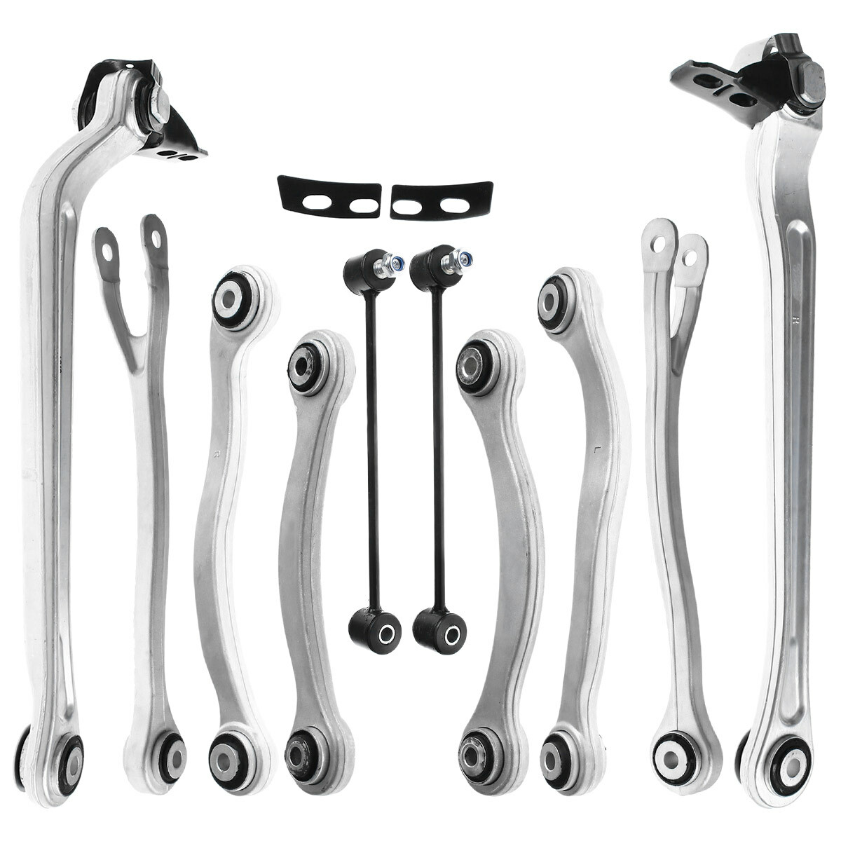 10Pcs Rear Suspension Control Arm Bar Links Kit for Mercedes-Benz ...