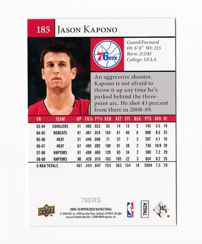2009-10 Upper Deck Basketball Singles Pick List Spurs Rockets Lakers Bulls Jazz - Picture 119 of 135