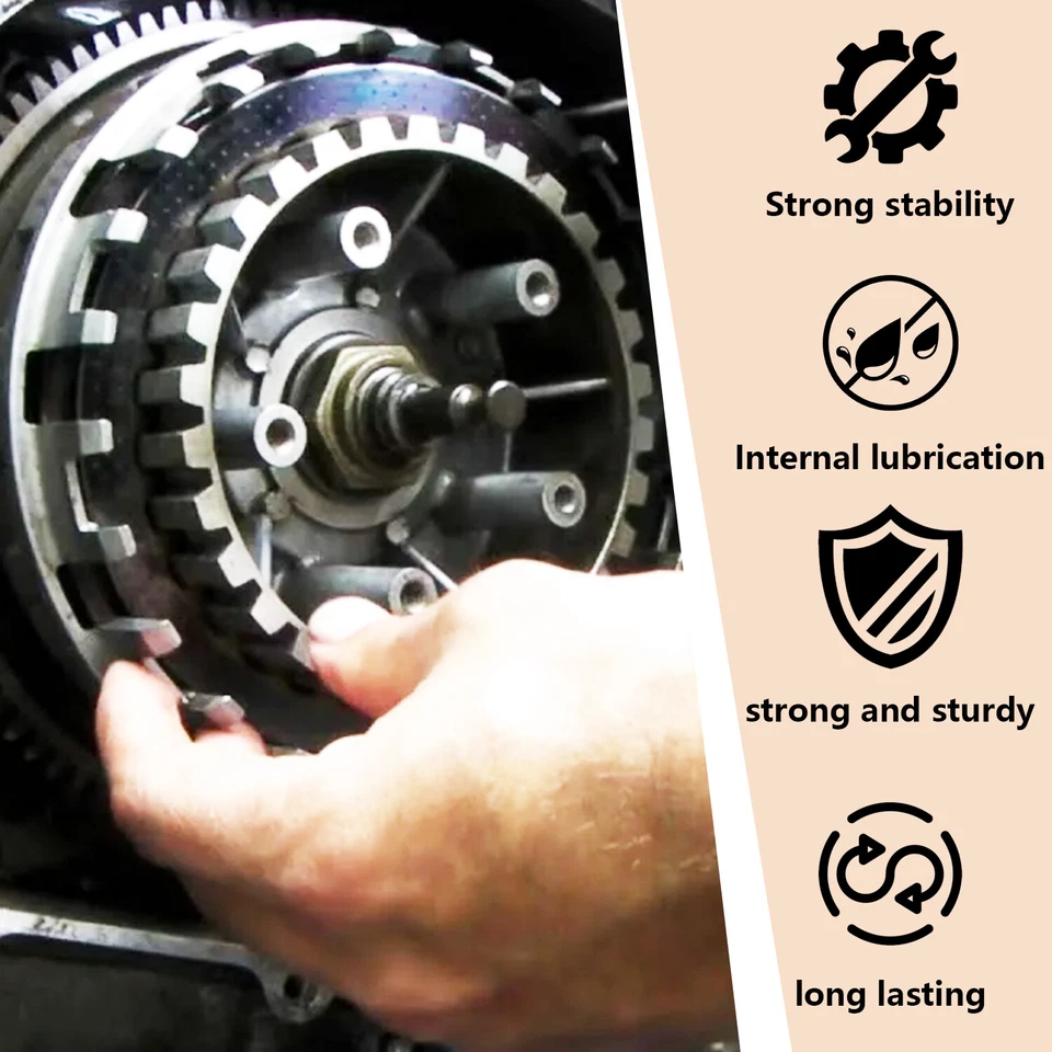 Kit de embrague resortes de alta resistencia y junta de cubierta para Yamaha TTR225 1999 2000-2004 Foto 4 de 4