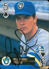 Bill Wegman autographed Baseball Card (Milwaukee Brewers) 1992 Baseball Aces #5